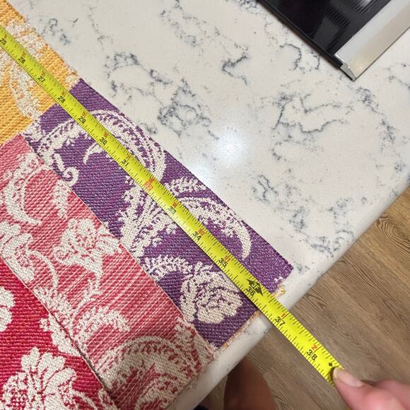 Jim Thompson FRANGIPANA Upholstery Fabric Sample Cotton Linen Viscose 36x26 in - Picture 16 of 16